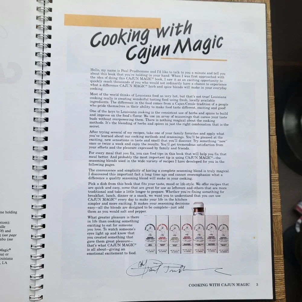 Paul Prudhomme vintage chef